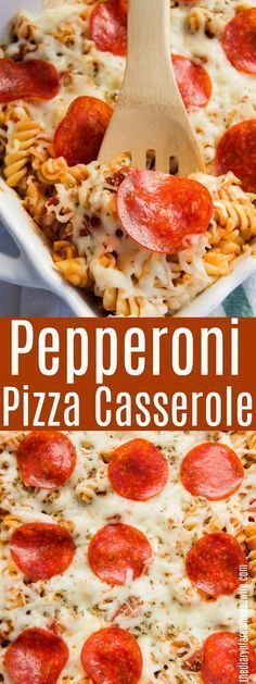 pepperoni pizza casserole