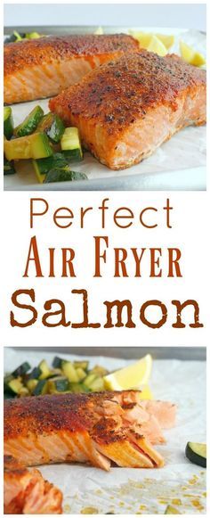 perfect air fryer salmon