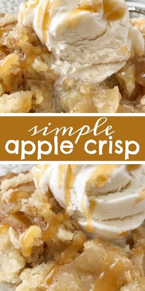 simple apple crisp
