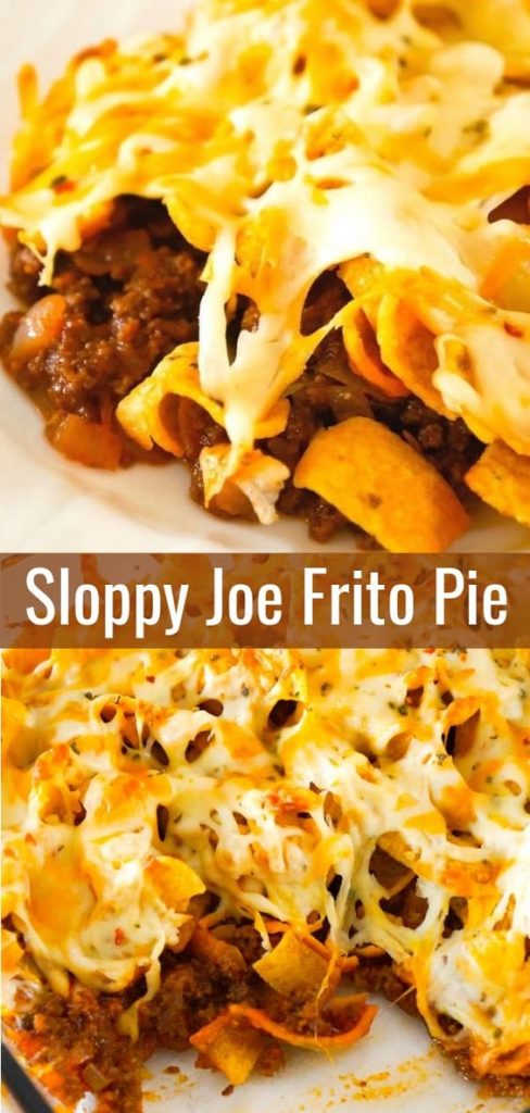 sloppy joe frito pie