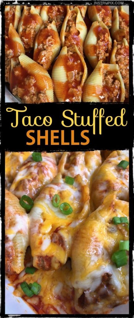 taco stuffed shells