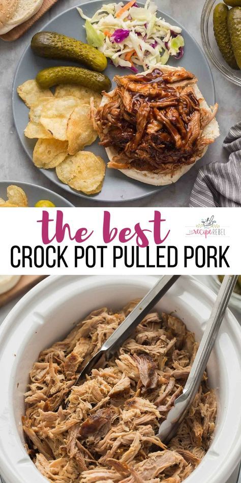Best crock pot pulled pork