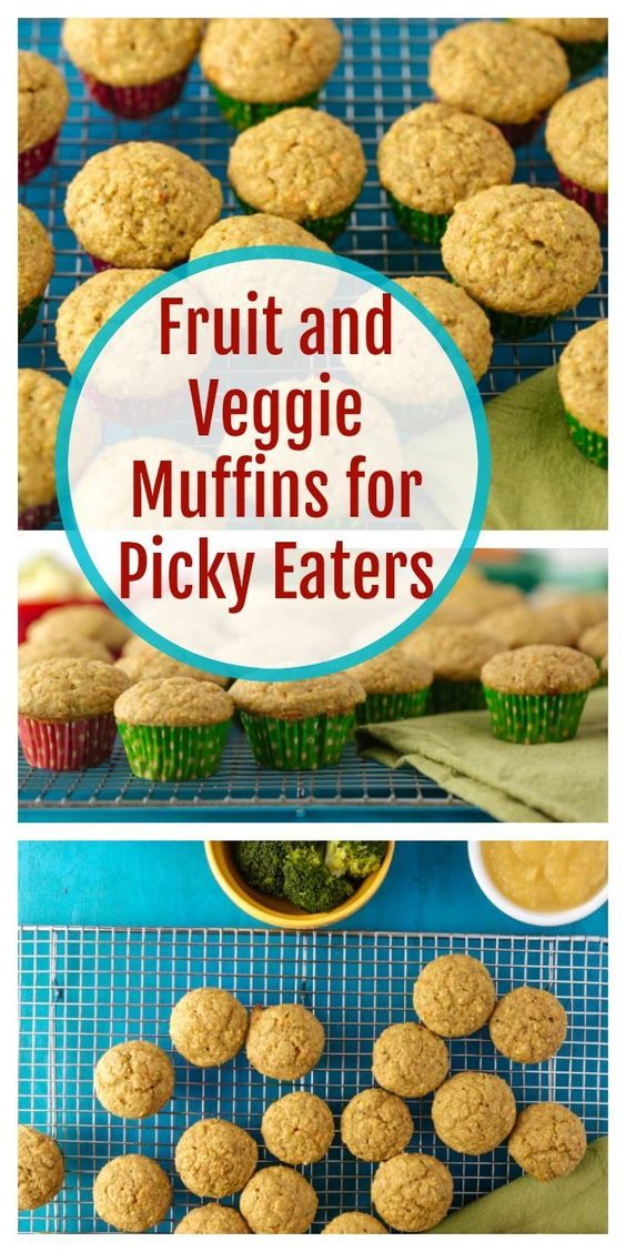 fruit and veggie muffins