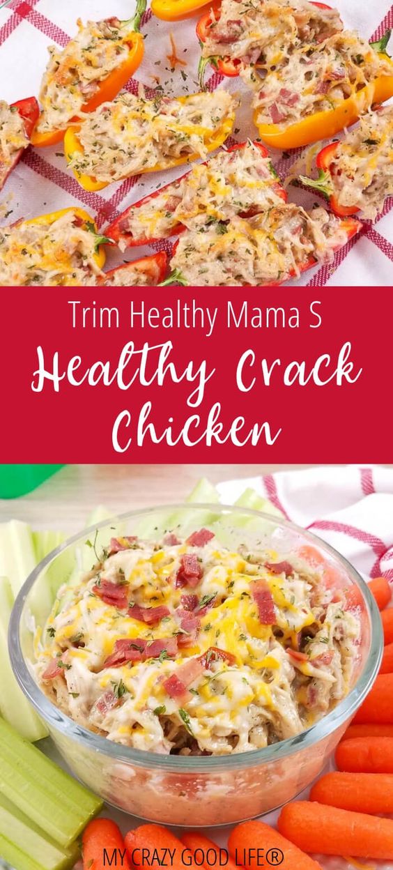 healthy crack chicken