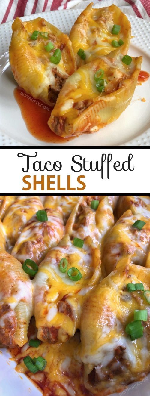 taco stuffed shells