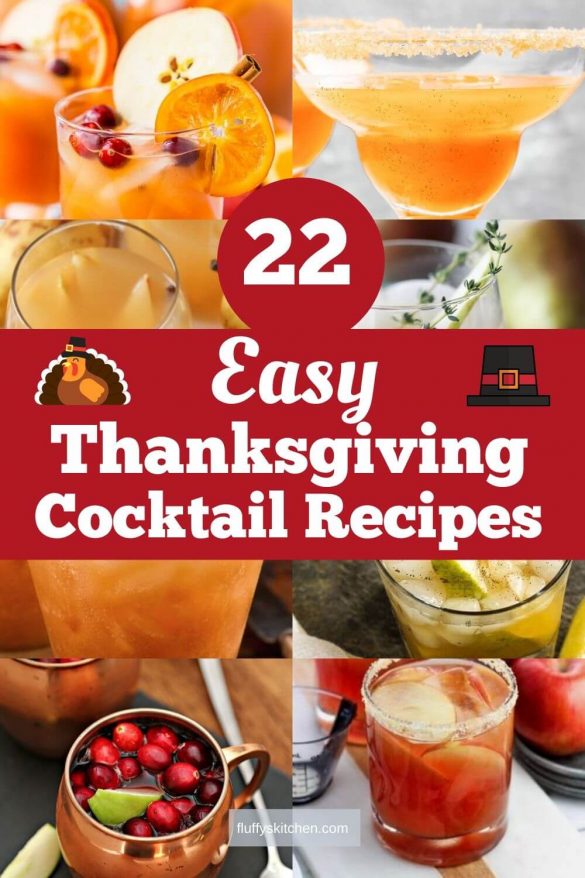 22 Easy Thanksgiving Cocktail Recipes