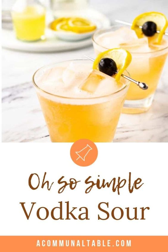 Vodka Sour