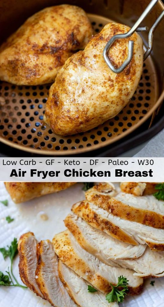 19 Easy Air Fryer Chicken Recipes - Fluffy's Kitchen