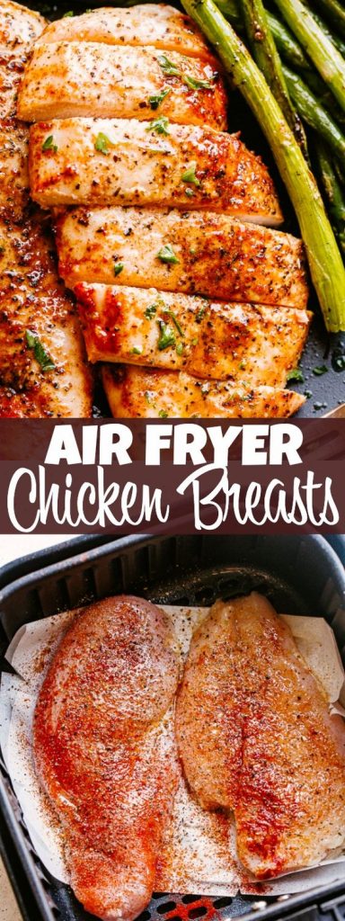 19 Easy Air Fryer Chicken Recipes - Fluffy's Kitchen