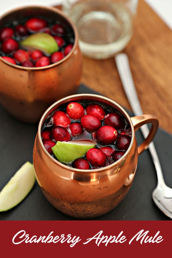 cranberry apple mule