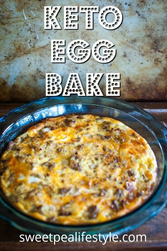 keto egg bake