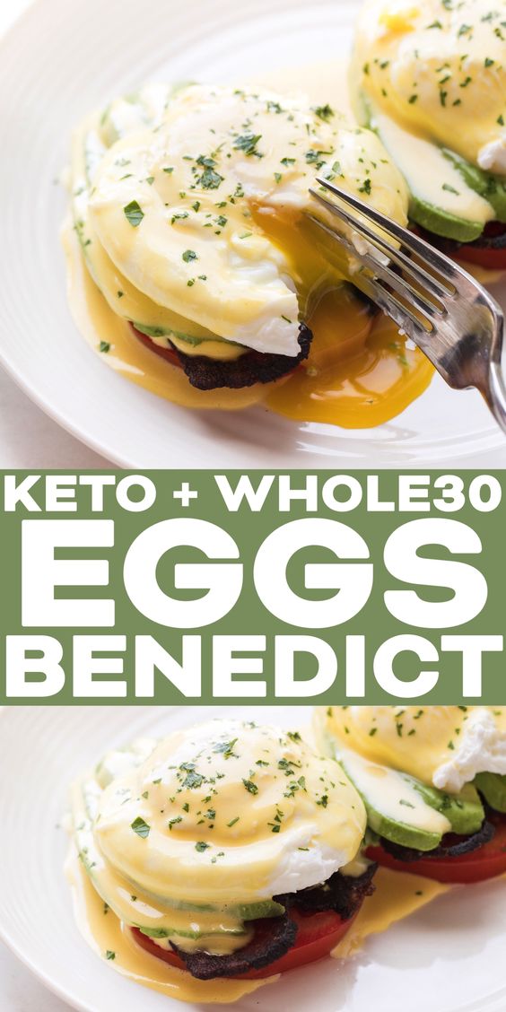 keto eggs benedict