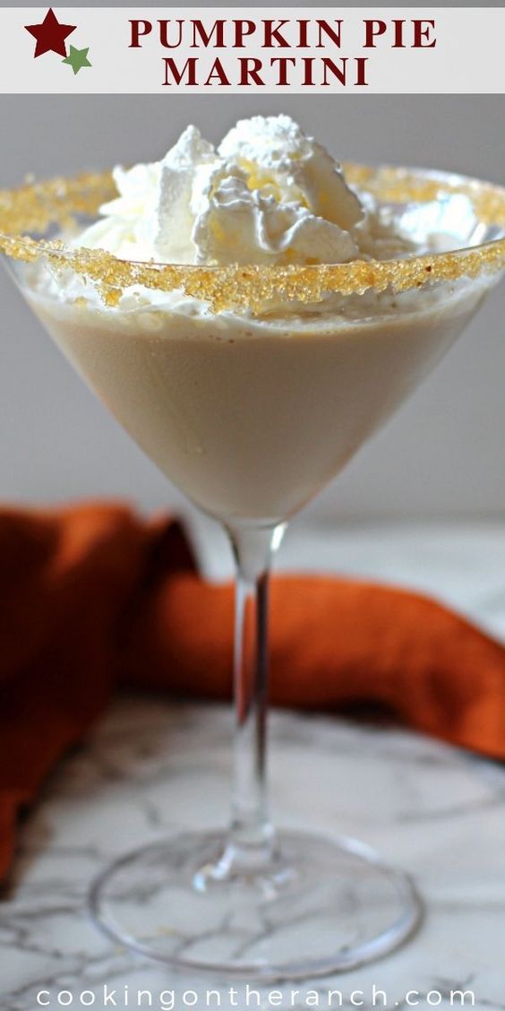 pumpkin pie martini