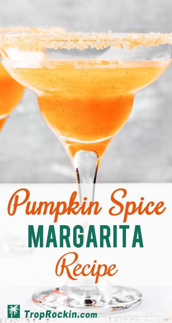 pumpkin spice margarita