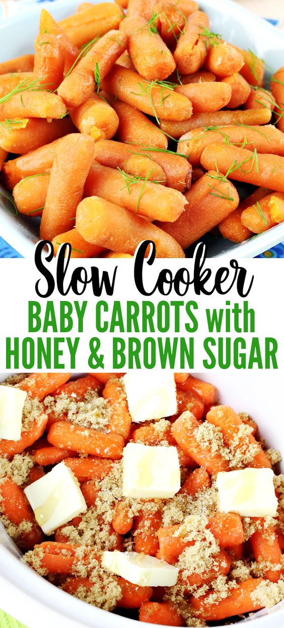 slow cooker baby carrots