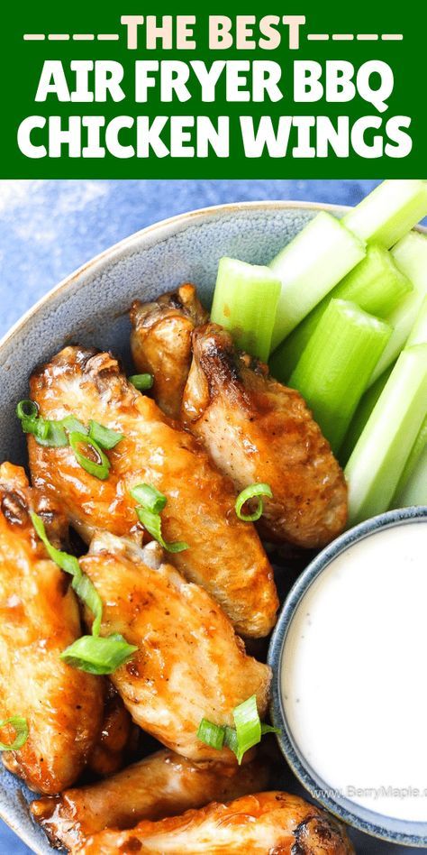 the best air fryer bbq chicken wings