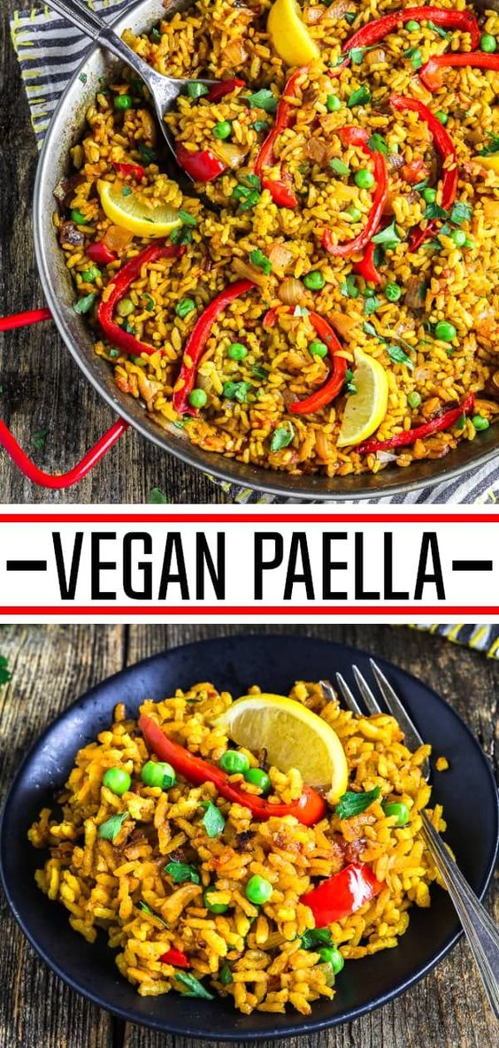 vegan paella