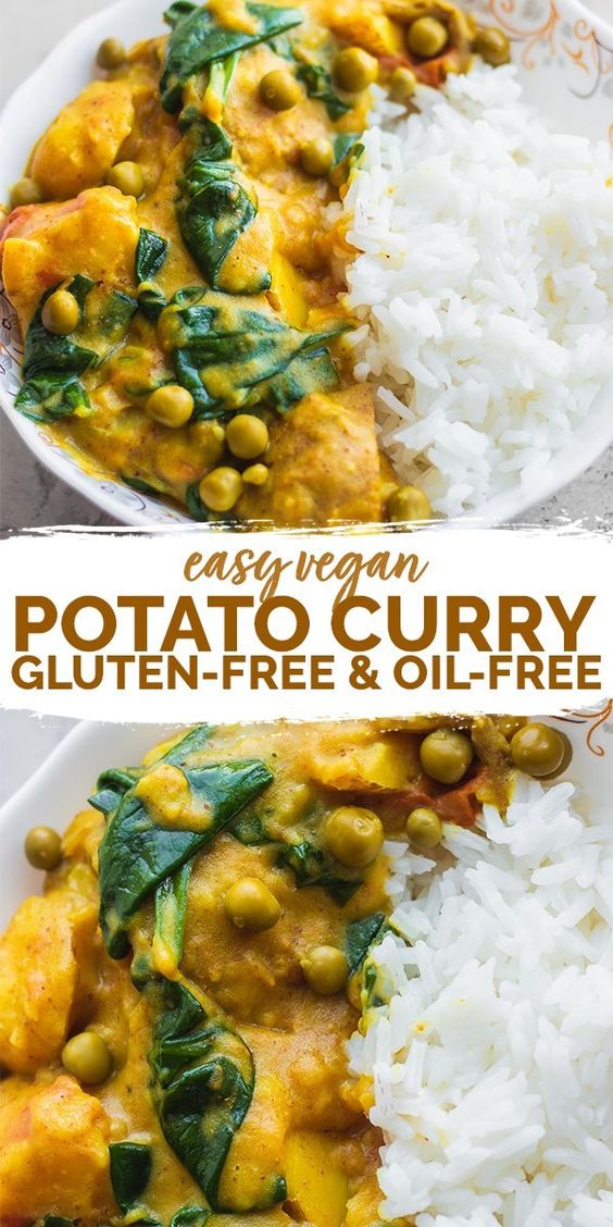 vegan potato curry