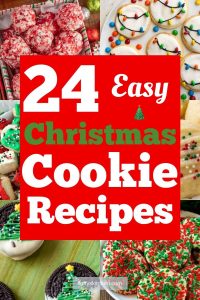 24 Easy Christmas Cookie Recipes