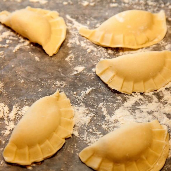 Potato And Cheese Pierogies