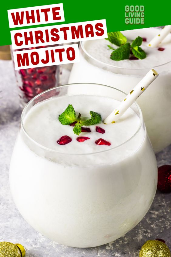 white christmas mojito