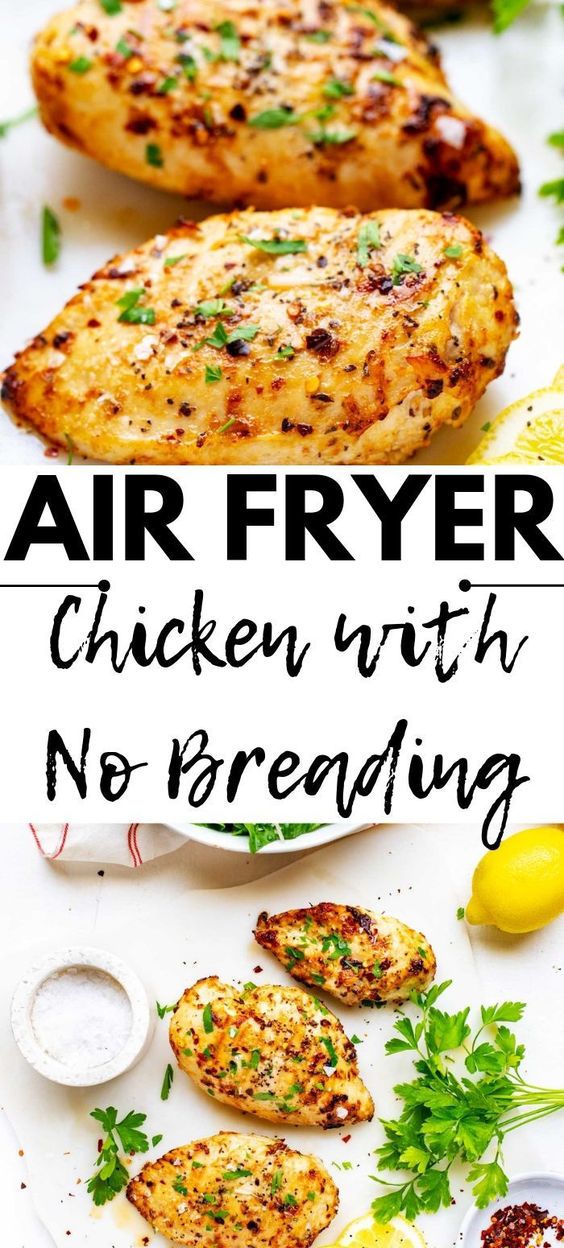 air fryer chicken with no breading