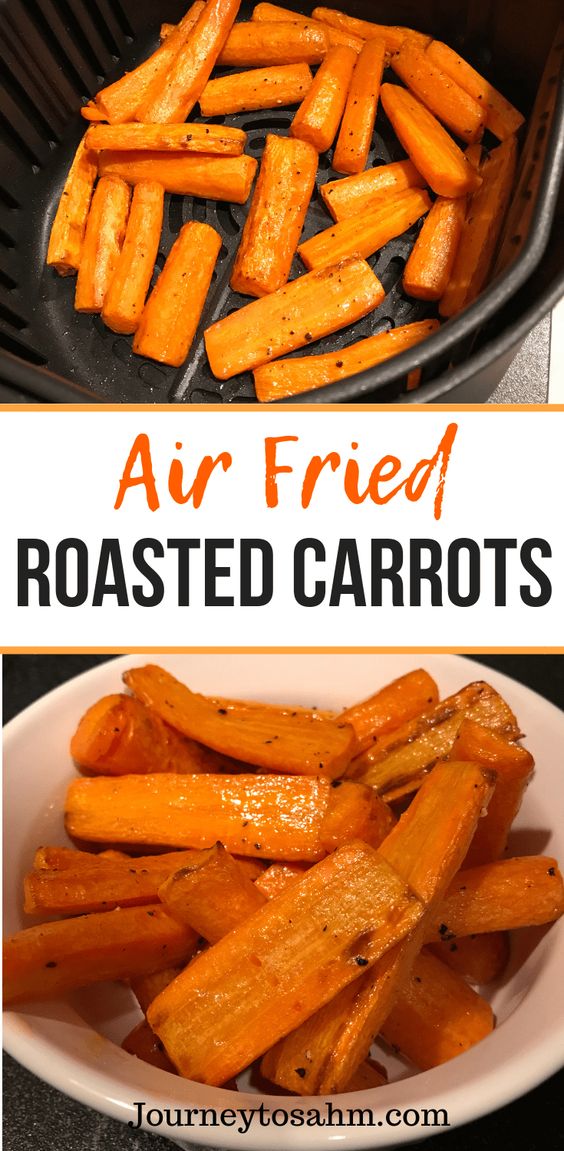 air fryer roasted carrots