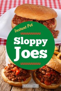 Instant Pot Sloppy Joes