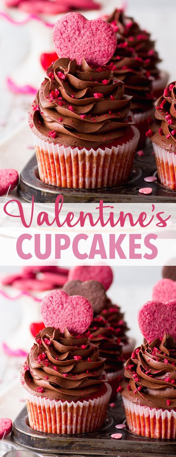 valentines cupcakes