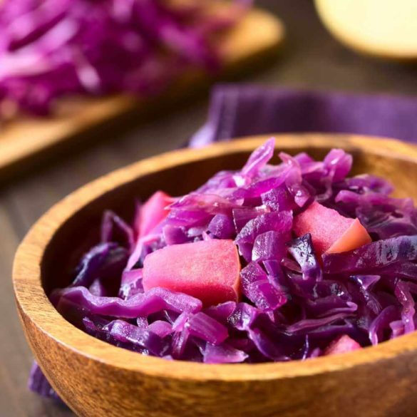 Instant Pot Braised Red Cabbage
