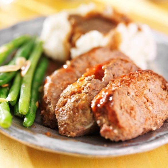 Instant Pot Meat Loaf - Fluffy's Kitchen