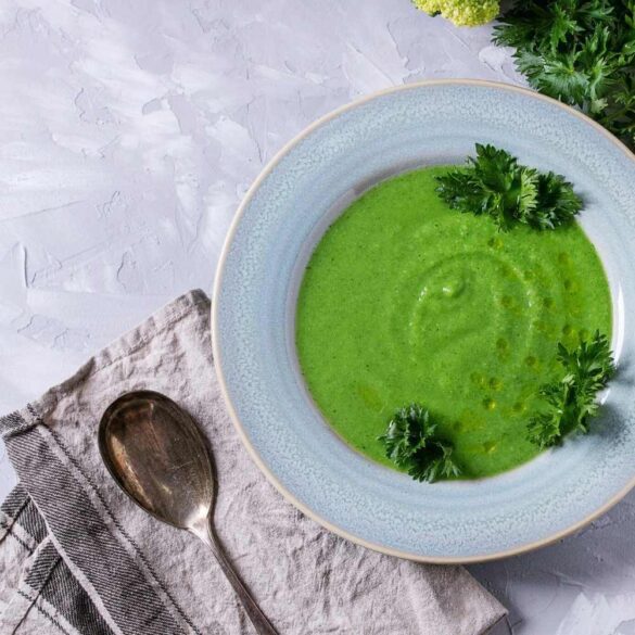 Slow Cooker Broccoli Soup