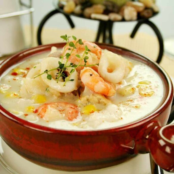 Slow Cooker Shrimp Chowder