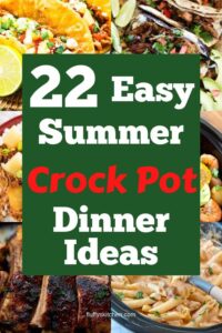 22 Easy Summer Crock Pot Dinner Ideas