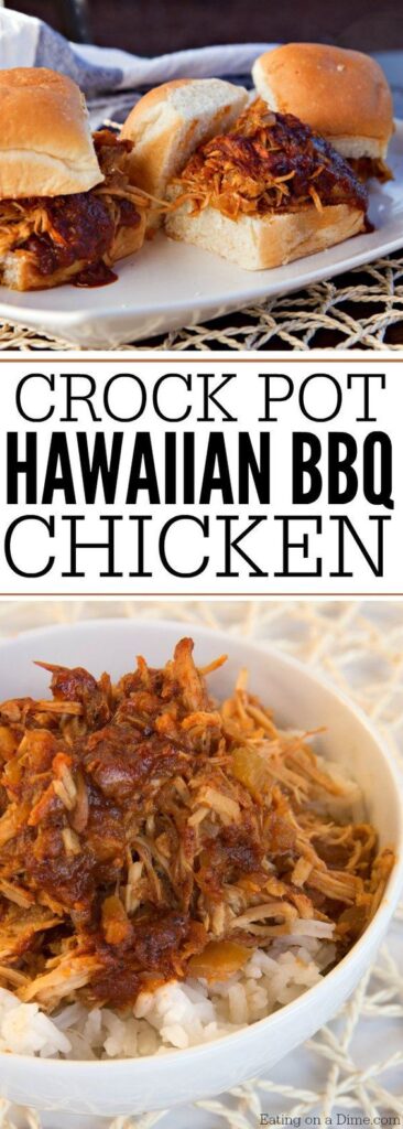 crock pot hawaiian bbq chicken