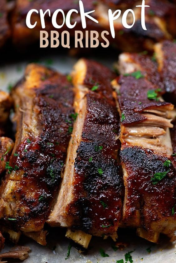 crockpot bbq ribs