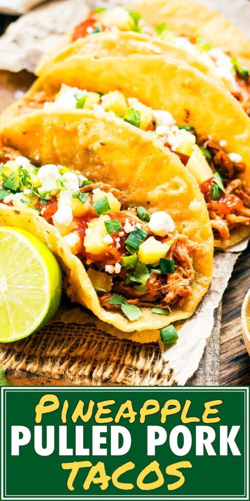 pineapple pulled pork tacos