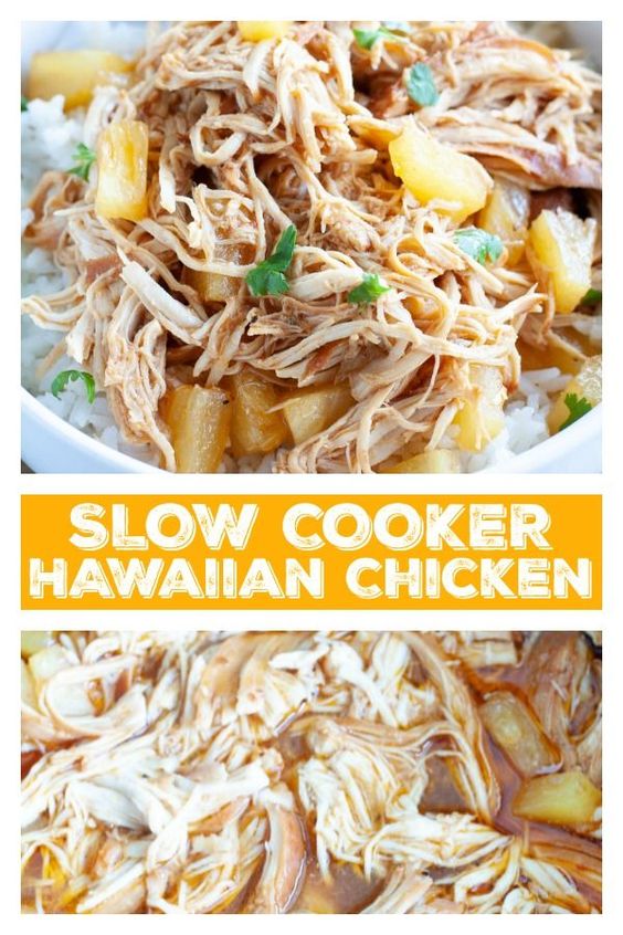 slow cooker hawaiian chicken