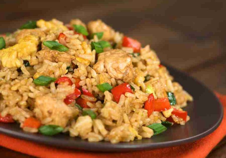 Easy Homemade Chicken Fried Rice Recipe Fluffy's Kitchen