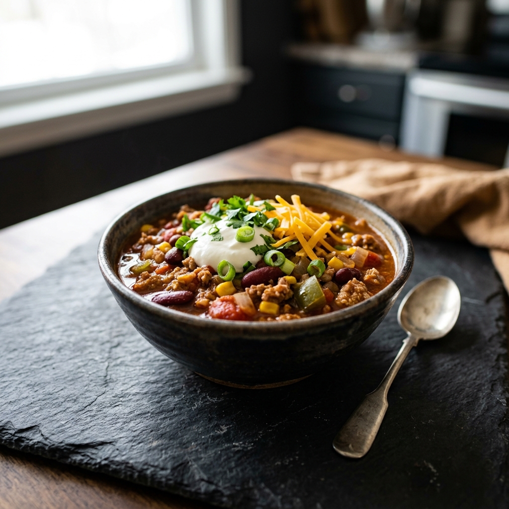 20 Minute Turkey Chili