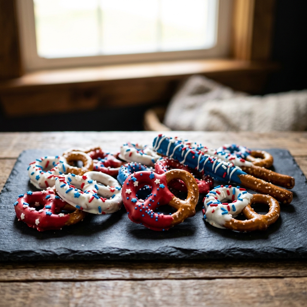 4th of July Pretzels