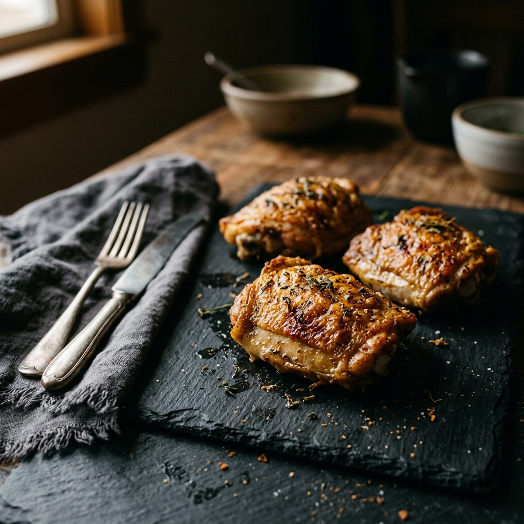 Air Fryer Chicken Thighs