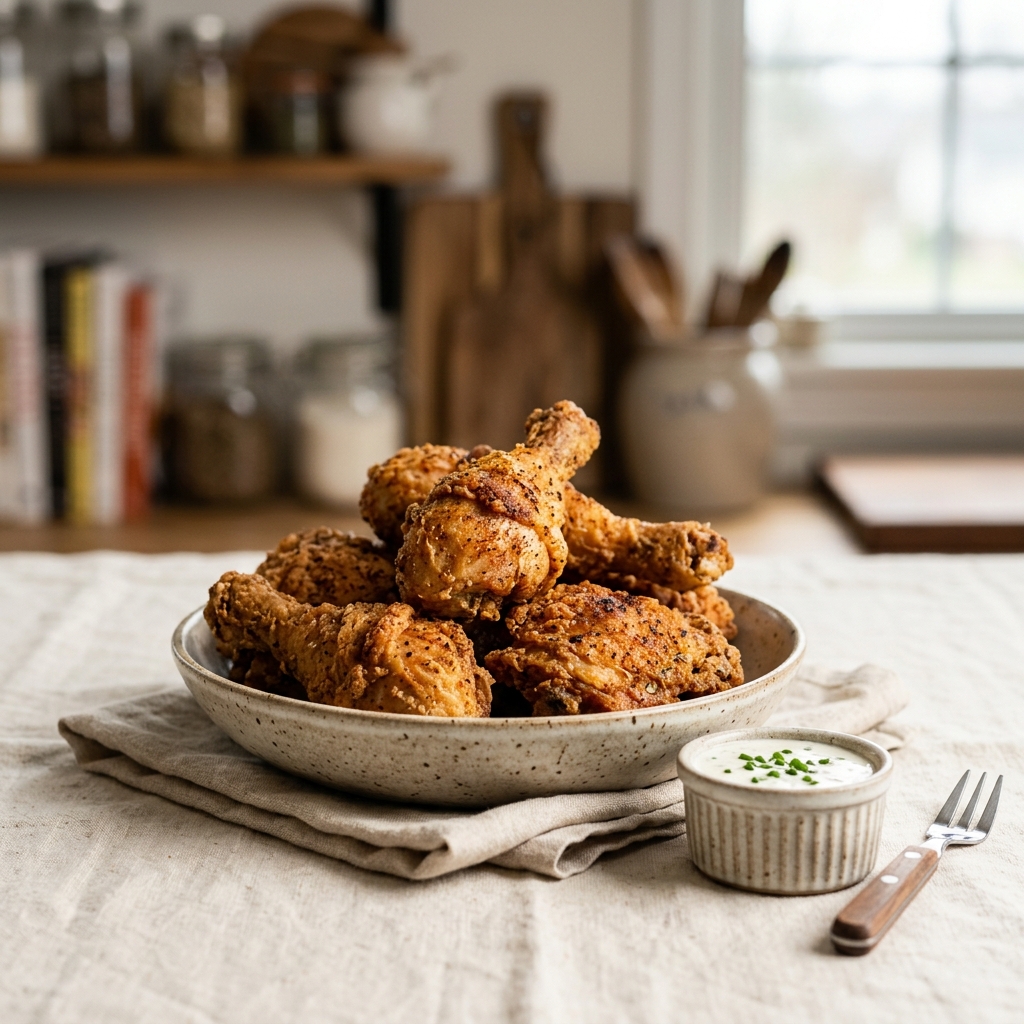 Air Fryer Fried Chicken Recipe