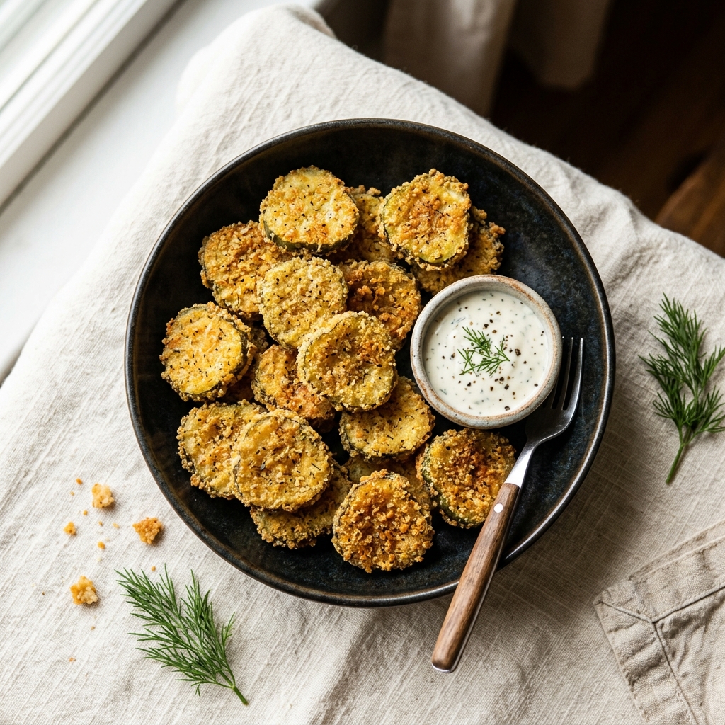 Air Fryer Fried Pickles