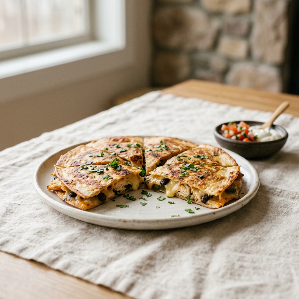 Air Fryer Quesadilla