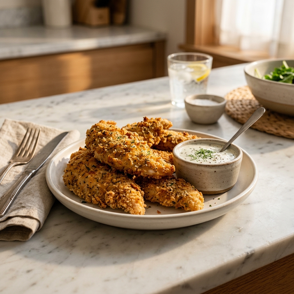 Air Fryer Ranch Chicken Tenders