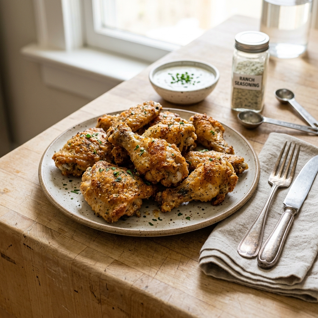 Air Fryer Ranch Chicken