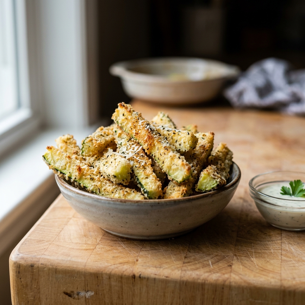 Air Fryer Zucchini