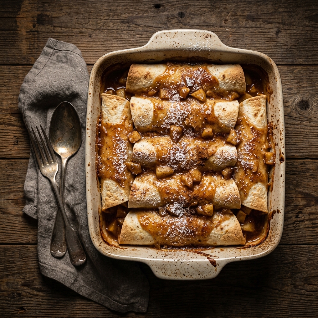 Apple Pie Enchiladas