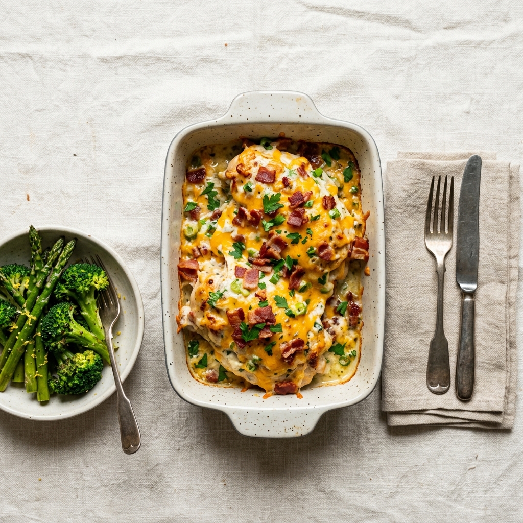 Baked Crack Chicken